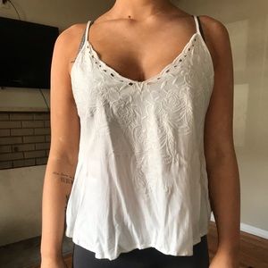 White tank top